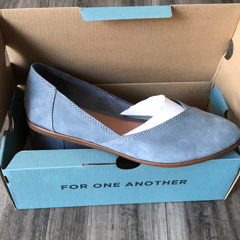 Toms Limited Edition Shade Suade Jutti Flats